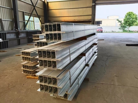 DIN JIS PFC Galvanized 100mm C Section Steel Beams cho ngoài trời