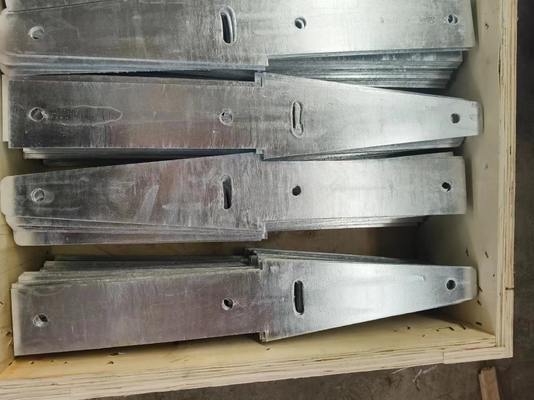 Phòng chống tường bê tông sleeper hàng rào Bracket Thép nhựa AISI