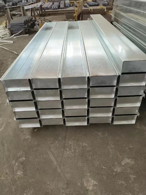 Hệ thống tường giữ tấm kim loại bẻ cong bông sợi nóng chất lượng galvanized