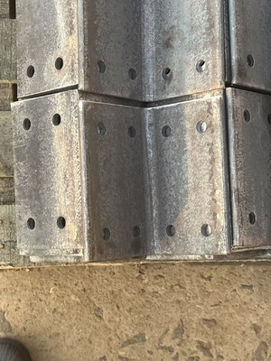 100 * 100 * 8 mm Thép kẽm kẽm Lintel Giải pháp hoàn hảo cho các cấu trúc mạnh mẽ và vững chắc