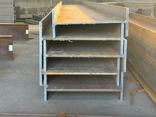 Kích thước lớn HEM H Beam không thép với sức mạnh uốn cong cao và ổn định tốt