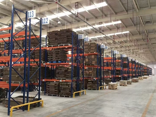 Dễ dàng cài đặt Hệ thống xếp hàng pallet sâu đôi trong nhiều màu sắc