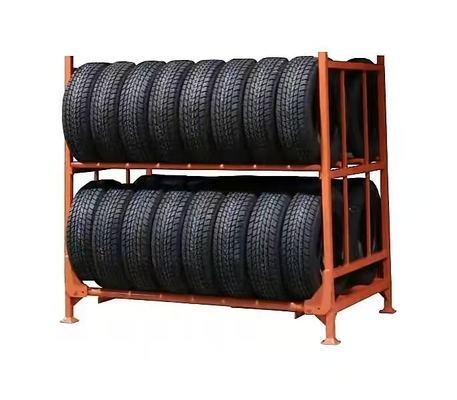 Thép kệ được thiết kế đặc biệt cho lốp xe Tăng tối đa việc sử dụng của kho lốp xe không gian lưu trữ