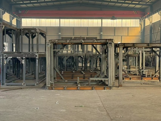 Hot Dip Galvanized Wind Tower Bottom Electrical Cabinet Support Platform Đứng vững bền Cài đặt đinh