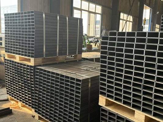 Sản phẩm có độ bền cao ống thép hình chữ nhật lớp cấu trúc hình chữ nhật ống cắt rỗng