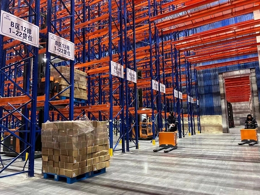 kho 2-5 cấp độ thép pallet rack với sự bảo vệ ăn mòn và thép lưới thép có thể tháo rời sàn kệ